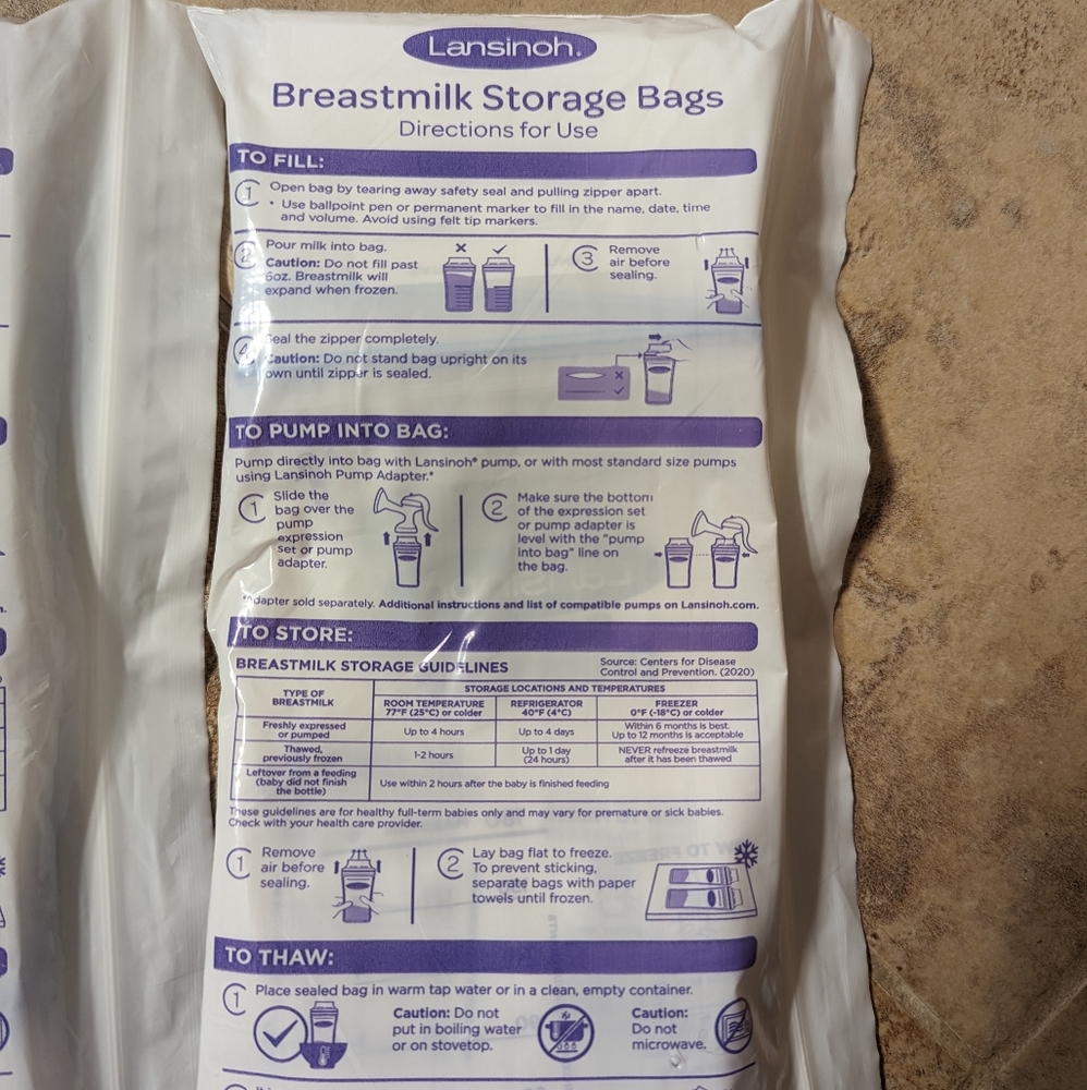 Lansinoh Breast Milk Storage Bags